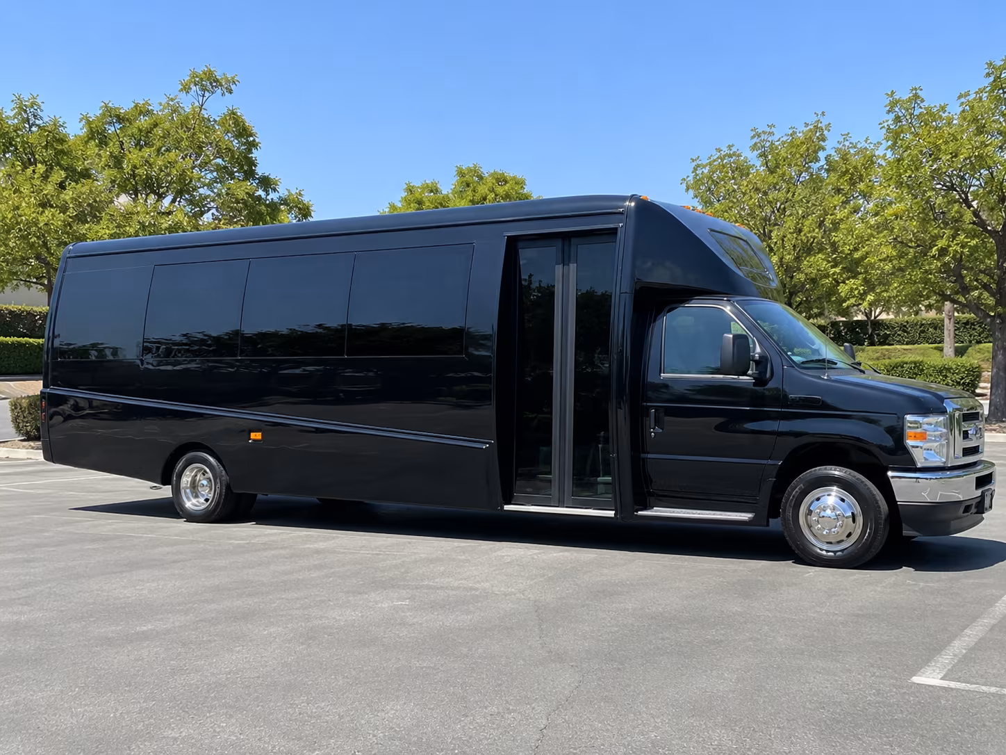 escondido corporate event transportation onboard seating